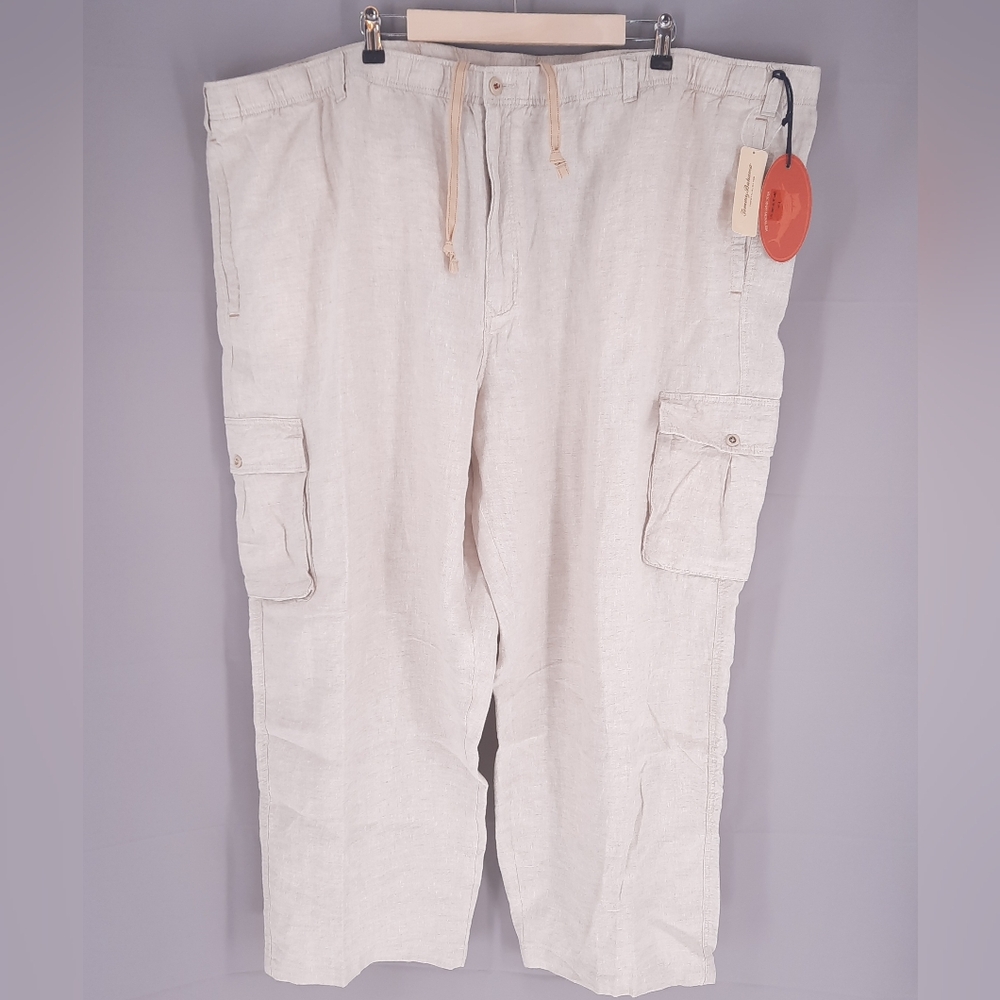 NEW Tommy Bahama Linen On The Edge Cargo Pants Men's Size 4XB Relaxed